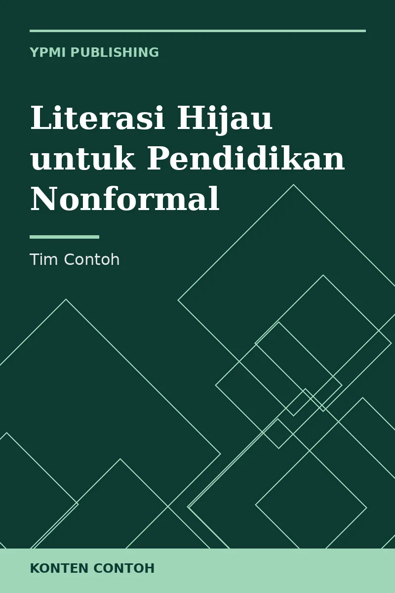 Sampul Literasi Hijau untuk Pendidikan Nonformal